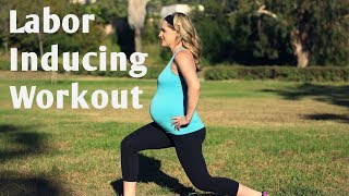 10 Minute Labor Inducing Workout!  Exercises to Prepare Your Body For Labor \u0026 Delivery