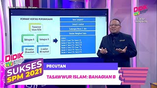 Sukses SPM (2021) - Pecutan | Tasawwur Islam: Bahagian B