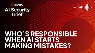 Who’s responsible when AI starts making mistakes?
