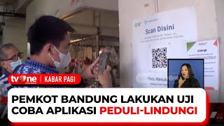 Pasar Baltos Bandung Terapkan Aplikasi Pedulilindungi Guna Memutus Rantai Covid 19 | tvOne