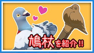 【羽鳥ぽぽぽ】敬老の日は鳩杖で決まり！【第229羽】