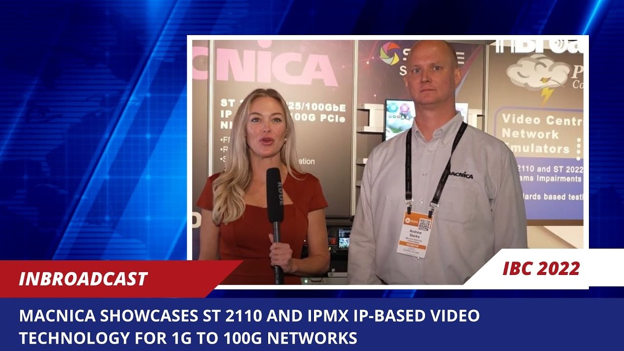Macnica Showcases St 2110 And Ipmx Ip Based Video Technology For 1g To