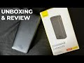 Baseus Airpow 20000mAh 20W Fast Charge Power Bank Unboxing & Review!