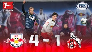 RB Leipzig - Colonia [4-1] | GOLES | Jornada 12 | Bundesliga