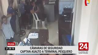 Piura: detienen a menor de edad que participó en asalto al terminal pesquero