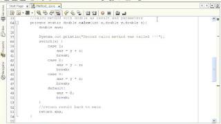 JAVA - Lesson 12 - using methods Part 3 (method overloading)