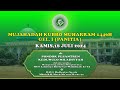 Resepsi  Mujahadah Kubro Muharram 1446H Gel. I (PANITIA), 18 Juli 2024