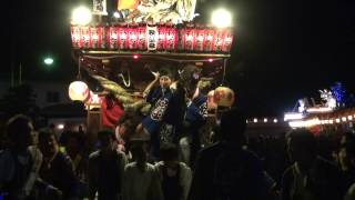 下野部の祭り2011 曳き別れ