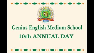 || LIVE || Genius English Medium School 10th Annual Day