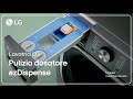 LG washing machines | How to clean ezDispense automatic detergent and fabric softener dispenser