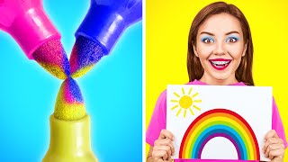 MIX IT UP! | Mixing Colors and Hacks for the Ultimate Masterpiece! by 123GO! SCHOOL