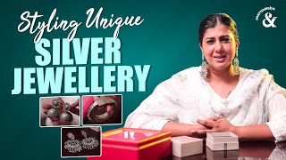 Styling Unique Silver Jewellery | Swarnamalya