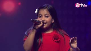 Shreya Basu - Tere Bina Jiya Jaaye Na - Liveshows - Episode 20 - The Voice India Kids