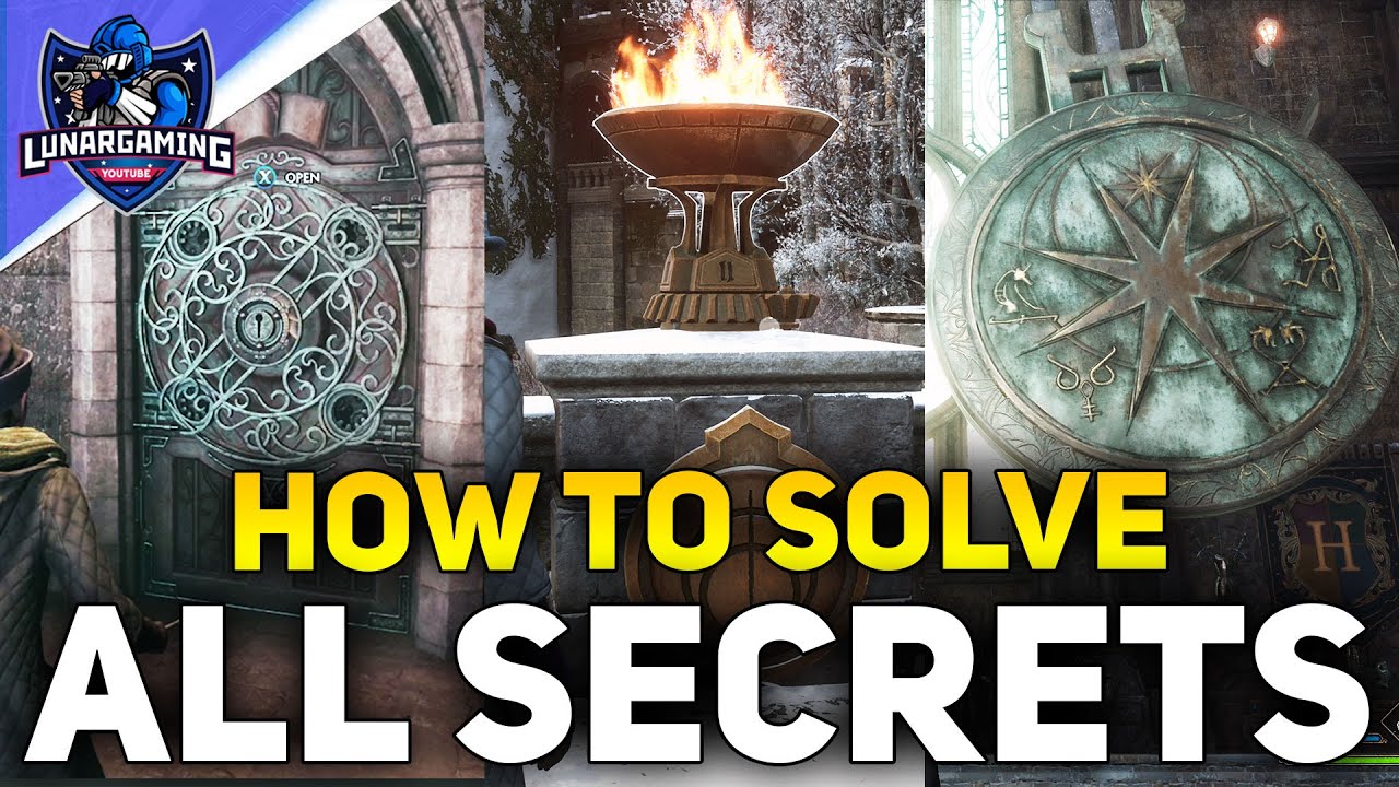 How To Solve Hogwarts Secrets (All 3 Secret Rooms) Hogwarts Legacy ...