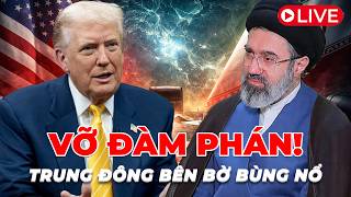 🔴TRỰC TIẾP: TOÀN CẢNH: ĐÀM PHÁN MỸ – IRAN VỠ, TRANH CÃI HORMUZ