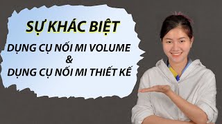 Dụng Cụ Nối Mi Volume Khác Gì Với Nối Mi Thiết Kế🎈Học Nối Mi