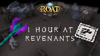 1 HOUR AT REVENANTS (WILL WE GET LUCKY THIS TIME TOO?) - ROAT PKZ/OSRS RSPS