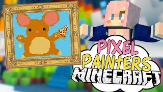 Squids & Fat Hamsters | Pixel Painters | Minecraft Art Minigame