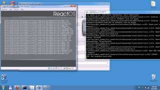 ReactOS - getting debug log with putty + backtrace