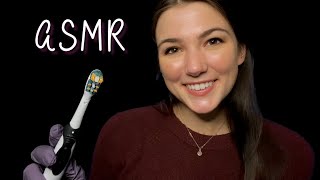 ASMR Dentist Roleplay │ Soft Spoken Teeth Cleaning and Exam