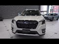 2022 subaru forester advance white new subaru forester 2022 スバル フォレスターアドバンス2022年モデル