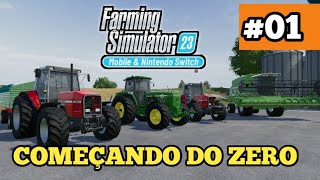 Fs23! COMEÇANDO DO ZERO Farming Simulator 23 Mobile Gameplay