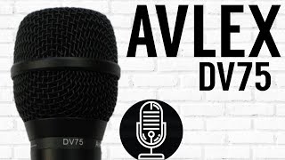 Avlex DV75 - Handheld Dynamic Microphone - Test / Review