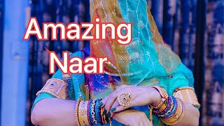 Amazing Naar Rajasthani song | Sundar bishnoi | DJ song dance |Rajasthani dance by Kanishka Vishnoi