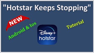 How To Fix Hotstar Keeps Stopping Error Android & Ios - 2022
