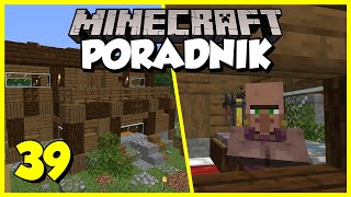 Minecraft Poradnik #039 - hala targowa osadników (handel i szmaragdy) | Minecraft 1.16 Survival