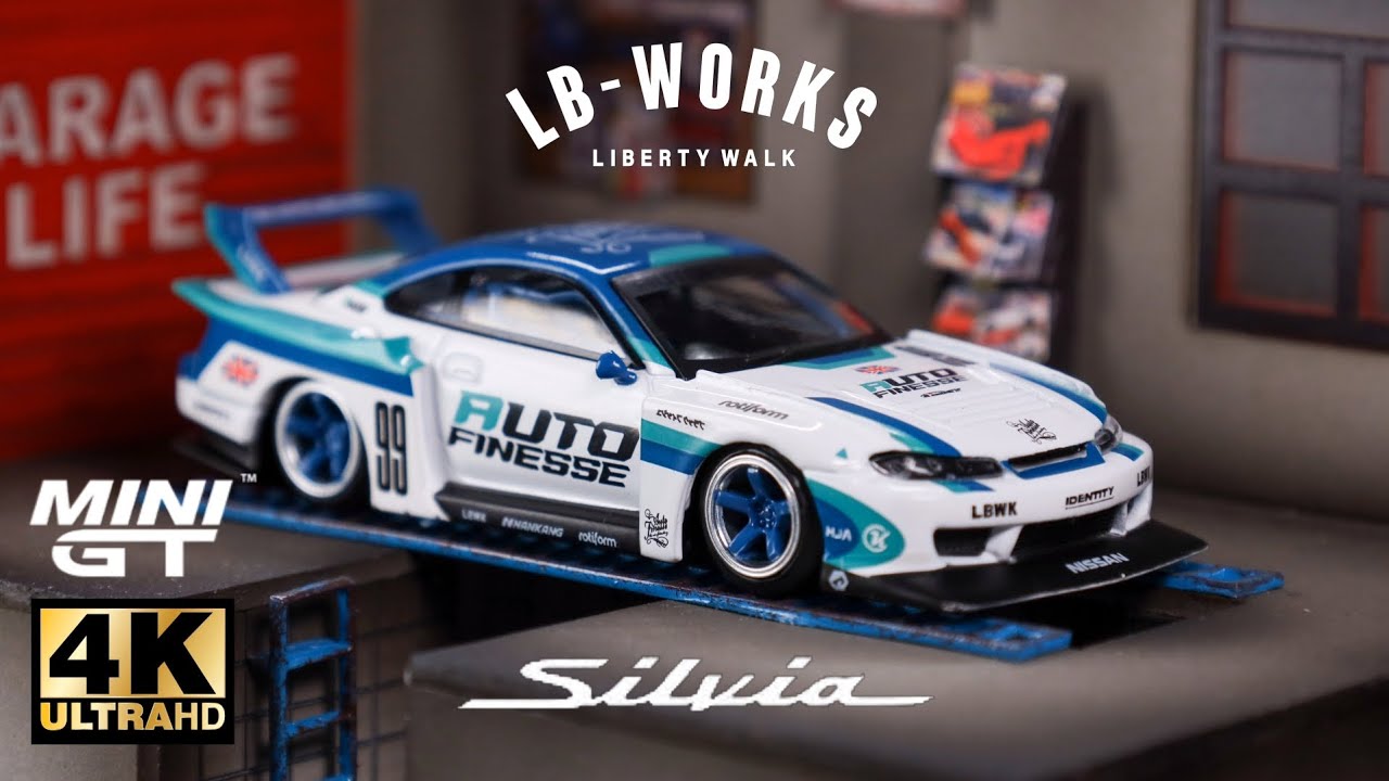 Mini GT 1:64 - Nissan LB-Super Silhouette S15 SILVIA Auto Finesse L ...