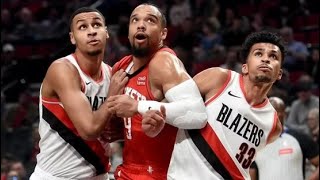 Houston Rockets vs Portland Trail Blazers -  Game Highlights | March 8, 2024 NBA