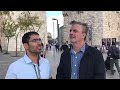 Mr  BIG and Itamar Ben David   Israel VIP Tour Guide at Jaffa Gate singing Psalms 137