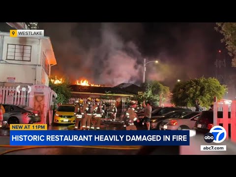 Historic Pacific Dining Car Restaurant Damaged by Early Morning Fire