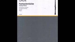 Gade Fantasiestucke 3 - Ballade - Moderato- Clarinet - Piano