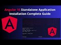 How to Install Angular 16 Standalone Application | Complete Guide | Angular16 installation | Angular