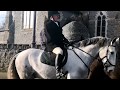 Equestrian fox hunting in Ireland with the Suir Vale Harriers Hunt. Borrisoleigh Jan 2020