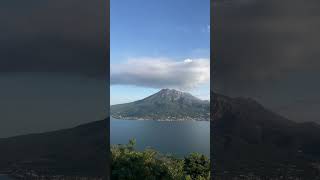 桜島噴火中 へがふっど！風向き次第の運ゲー #shorts #火山 #自然 #kagoshima