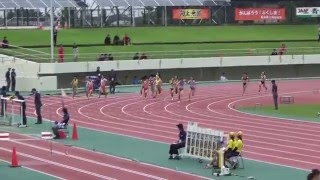 2015東北選手権 女子4X100mR予選～決勝