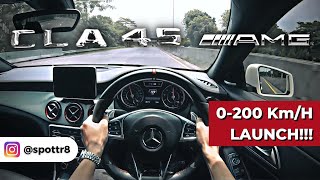 *SPEEDING ALERT*  2015 Mercedes CLA45 AMG - POV Driving INDONESIA by spottr8