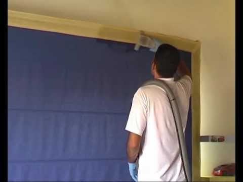 Dry cleaning of roman blind.avi Dry cleaning of roman blind.avi