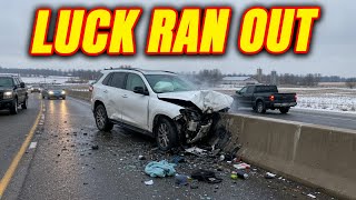 Idiots In Cars Part #853 #idiotsincars #baddriver