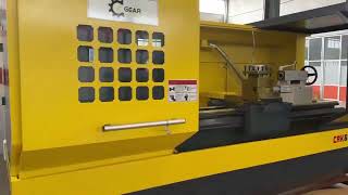 GOLDCNC--Flat bed CNC lathe#automatic #machine #manufacturing #cnc