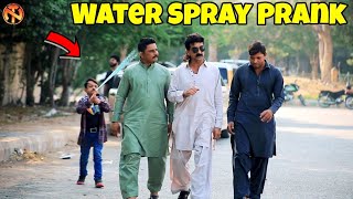 Water Spray Prank in Public - Funny Reactions | New Talent