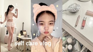 Self Care Vlog: Pamper w/ Me, Skincare Routine, Favorite Beauty Tips & Full Day of at Home Spa