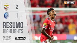 Highlights | Resumo: Benfica 2-1 FC Vizela (Liga 22/23 #5)