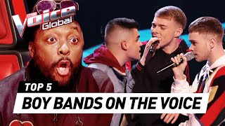 Best BOY BANDS of all time on The Voice
