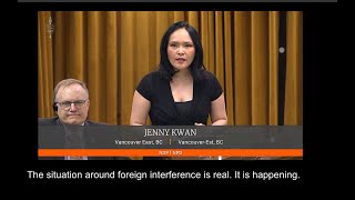 Jenny Kwan, NDP call for independent public inquiry on election interference by foreign governments