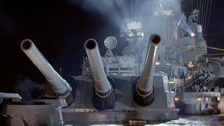 USS Missouri is ready to fire - Under Siege (1992) HD