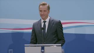 Integrale persconferentie van vicepremier Hugo de Jonge van 16 oktober 2020